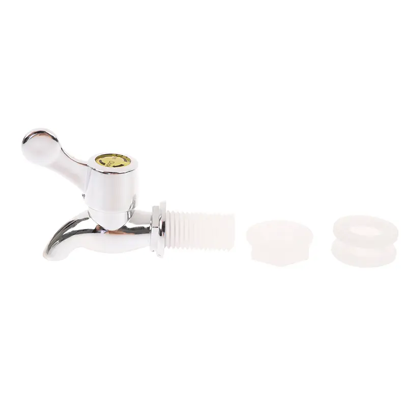 1pcs High Quality Silver Glass Wine Bottle Faucet 17mm Jar Wine Beer Barrel Water Tank Faucet Valve Water Dispenser Switch Tap