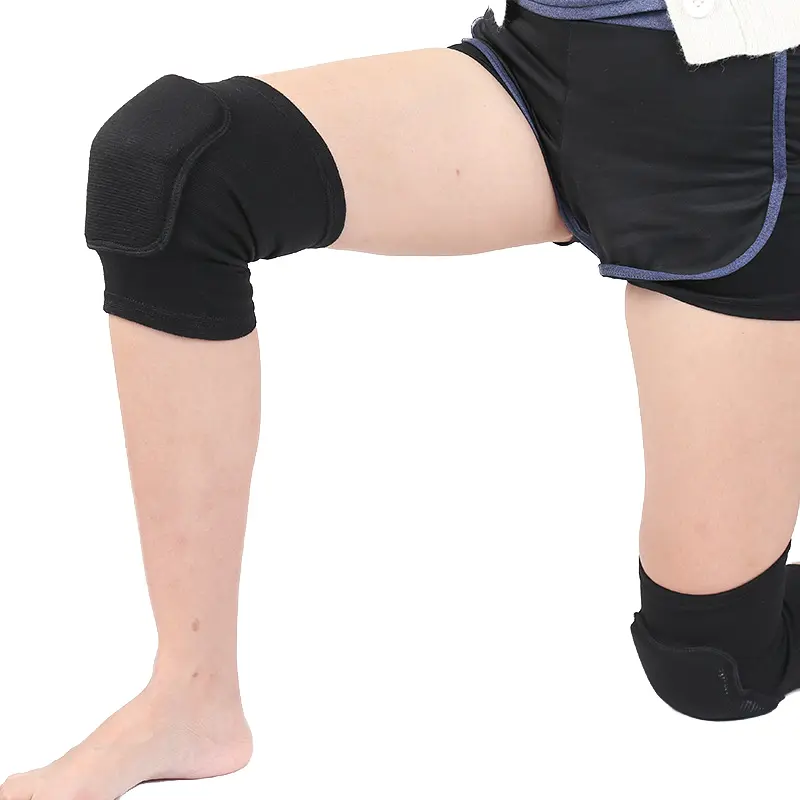 Sports Compression Knee Pads Elastic Knee Protector Thickened Sponge Knee Brace Support For Dancing Workout Training Yoga