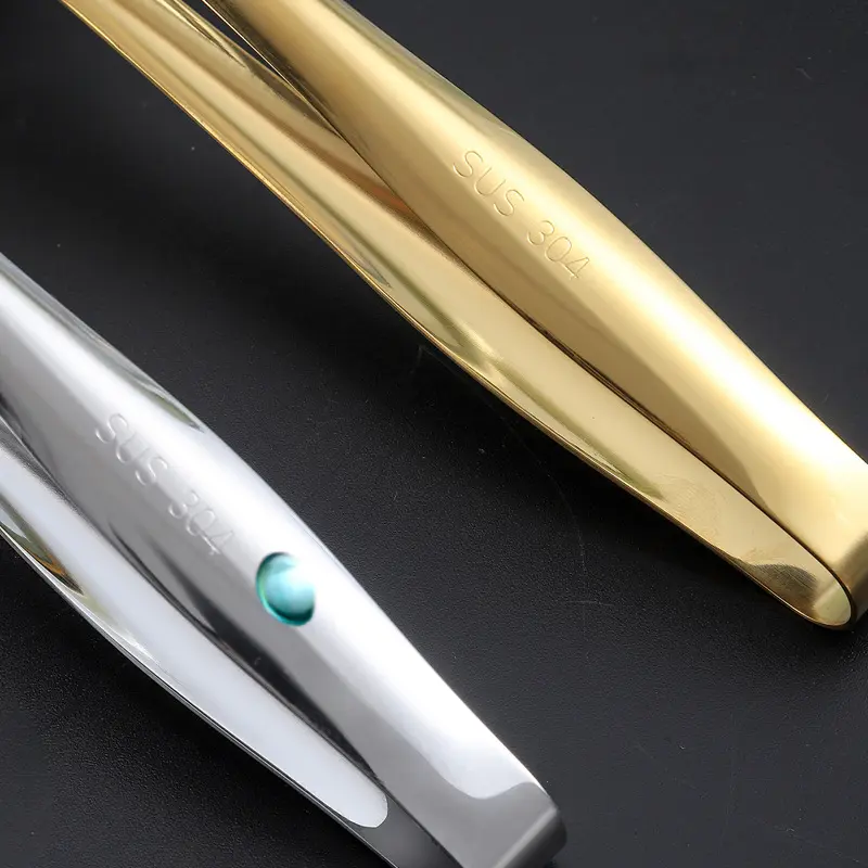 Stainless Steel Clip Mini Sugar Tongs Barbecue Food Serving Clamp Kitchen Barware Bar Bartender Accessories