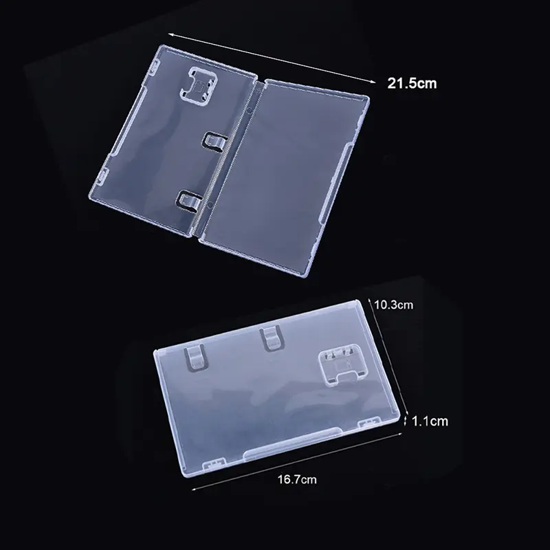 Transparent Game Card Storage Case Box Cartridge Holder Shell For Switch NS Console Children's Game Card Storage