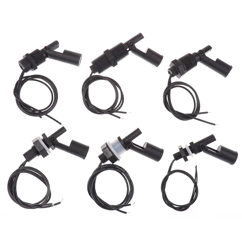 1Pc 12V-110V Water Level Switch Liquid Level Sensor PP Plastic Ball Float Switch Water Level Switch