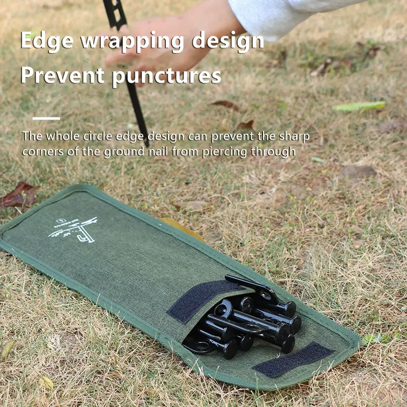 Outdoor Nail Bag Camping Kit Multifunctional Nail Storage Bag Camping Oxford Cloth Large Accessories Storage Bag