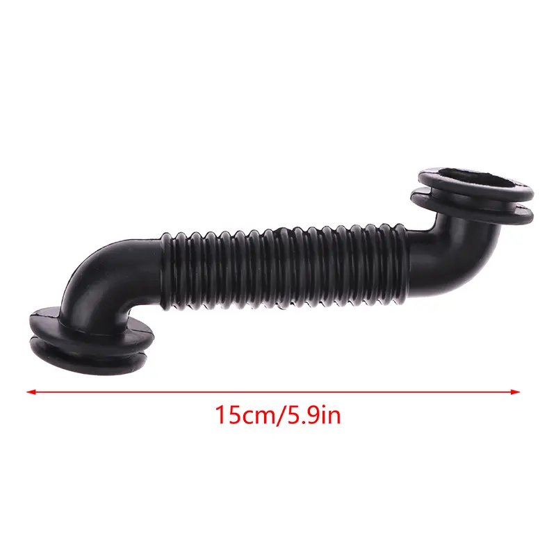 1Pc 25 Car Wire Harness Door Tube Dust-proof Threading Protection Tube Black Rubber Tube