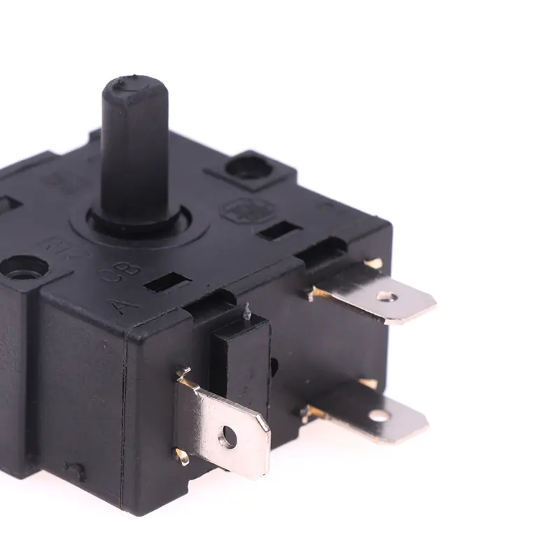 1pc High Quality Rotary Switch Selector 3/5 Pin 2/4 Position Radiator For Electric Room Heater AC 250V 16A DIY Home Repaire Part