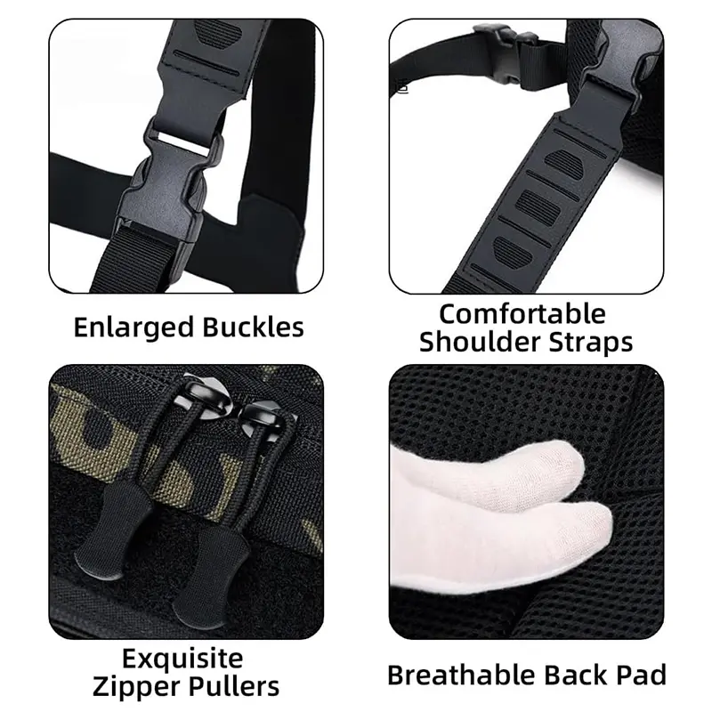 Fishing Rucksack Bag Camouflage Backpack Men's Backpacks Angling Tools Items Tackle Sports Entertainment