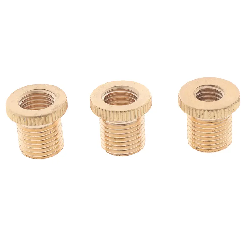 3pcs Gear Shift Knob Thread Adapter Kit With Nuts Inserts M10x1.25 M10x1.5 & M8*1.25 For Car Shift Knob Modification