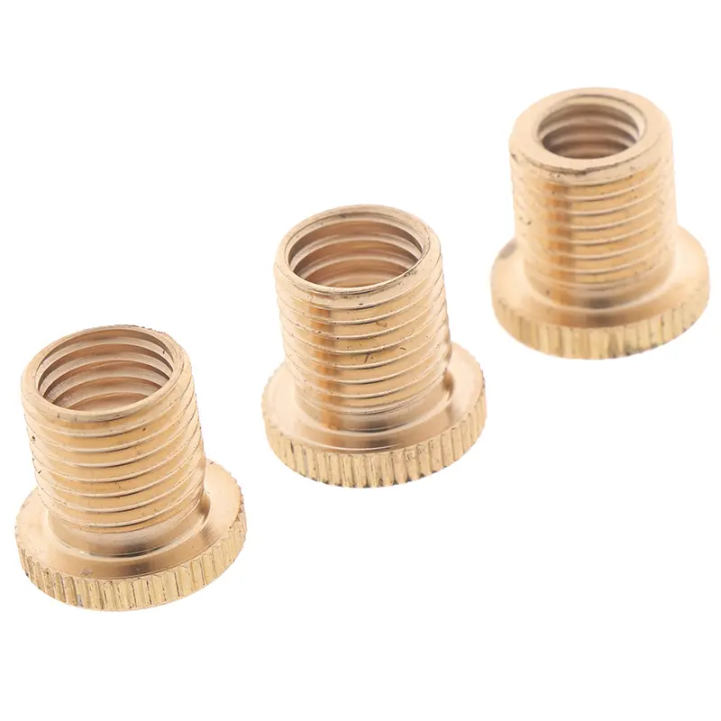 3pcs Gear Shift Knob Thread Adapter Kit With Nuts Inserts M10x1.25 M10x1.5 & M8*1.25 For Car Shift Knob Modification