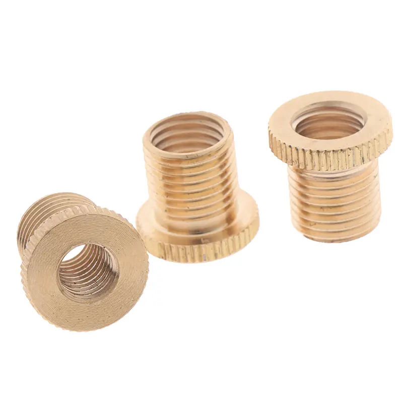 3pcs Gear Shift Knob Thread Adapter Kit With Nuts Inserts M10x1.25 M10x1.5 & M8*1.25 For Car Shift Knob Modification