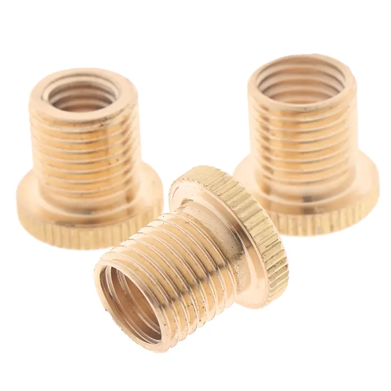 3pcs Gear Shift Knob Thread Adapter Kit With Nuts Inserts M10x1.25 M10x1.5 & M8*1.25 For Car Shift Knob Modification