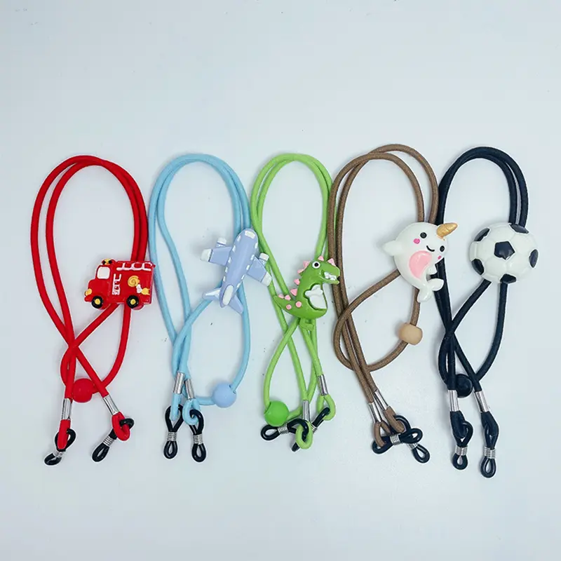 Children Glasses Rope Glasses Lanyard Anti-Lost Kawaii Cartoon Hanging Neck Glasses Chain Sunglasses Lanyards Eyewear Cord