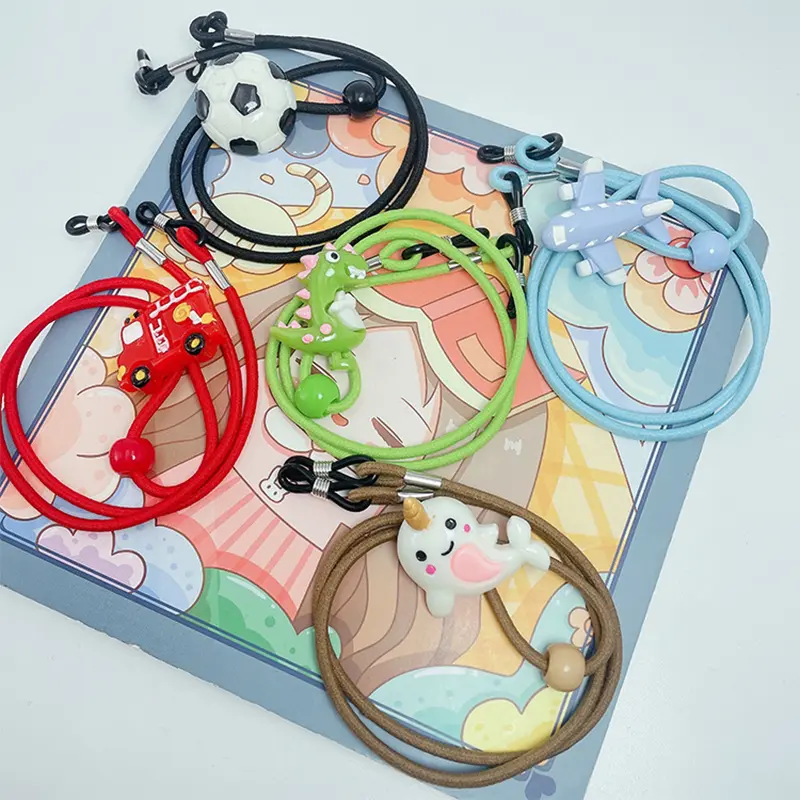 Children Glasses Rope Glasses Lanyard Anti-Lost Kawaii Cartoon Hanging Neck Glasses Chain Sunglasses Lanyards Eyewear Cord