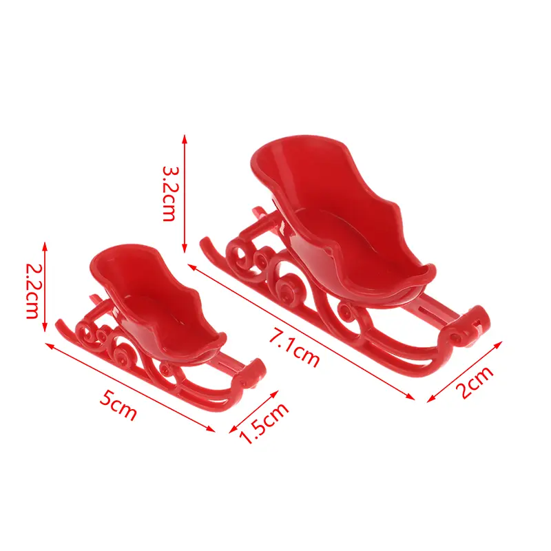 Christmas Holiday Decorations Santa Claus Snow Car Ornaments DIY Accessories Adornment