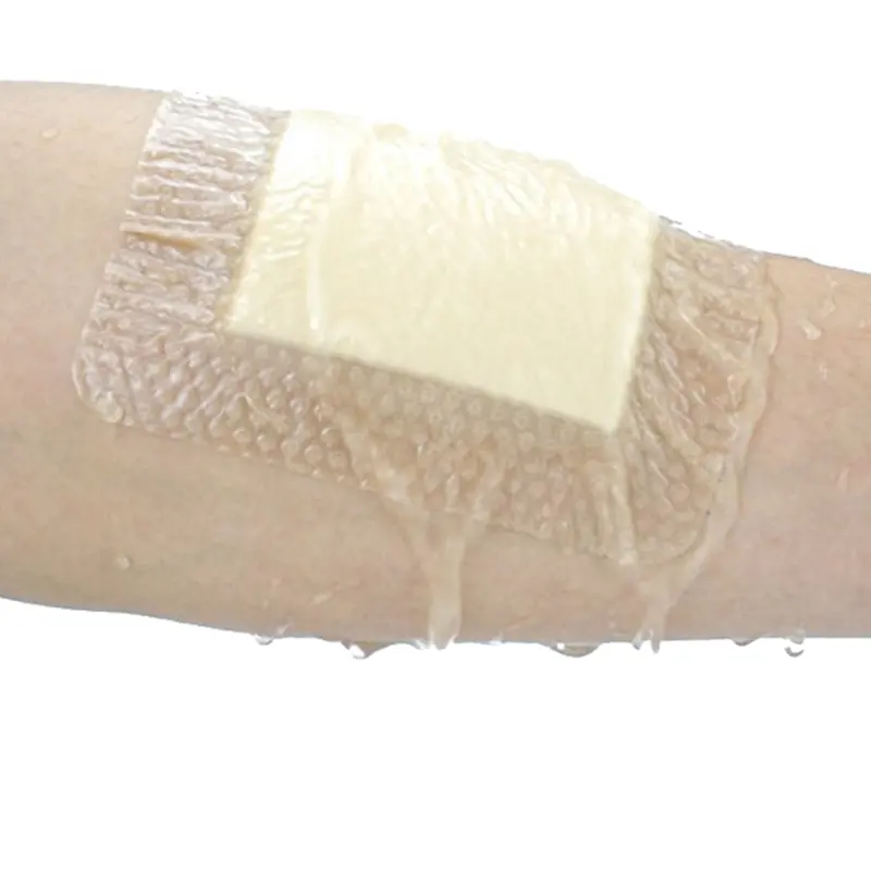 5 Sizes Hydrocolloid Adhesive Dressing Sterile Wound Care Healing Pad Patch For Bedsores - Wound Dressing