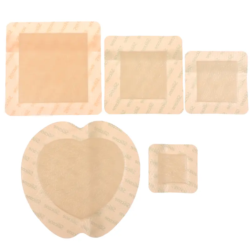 5 Sizes Hydrocolloid Adhesive Dressing Sterile Wound Care Healing Pad Patch For Bedsores - Wound Dressing