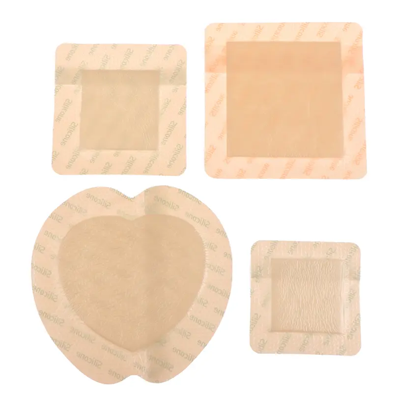 5 Sizes Hydrocolloid Adhesive Dressing Sterile Wound Care Healing Pad Patch For Bedsores - Wound Dressing
