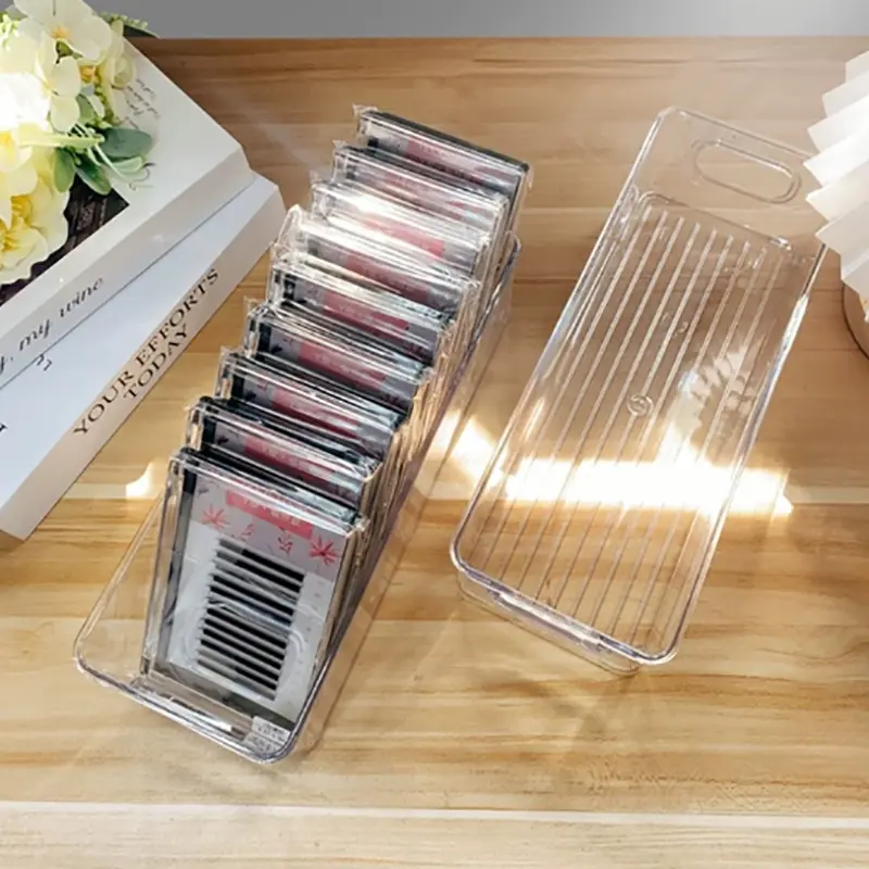 1PC False Eyelash Storage Box Organizer Cosmetic Makeup Tools Lash Extension Accessory Table Game Card Storage Box