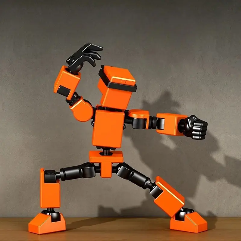 Multi-Jointed Movable Shapeshift Robot 3D Printed Mannequin Character Assemble Toys Action Figures Toys Kids Gifts