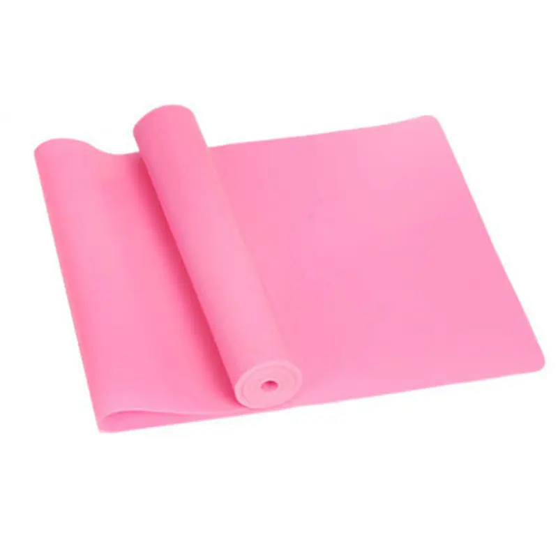 155cm Yoga Tension Band Resistance Bands Yoga Gym Elastic Gum Strength Pilates Cross Fit Rubber Pull Band Sports Exercise Band