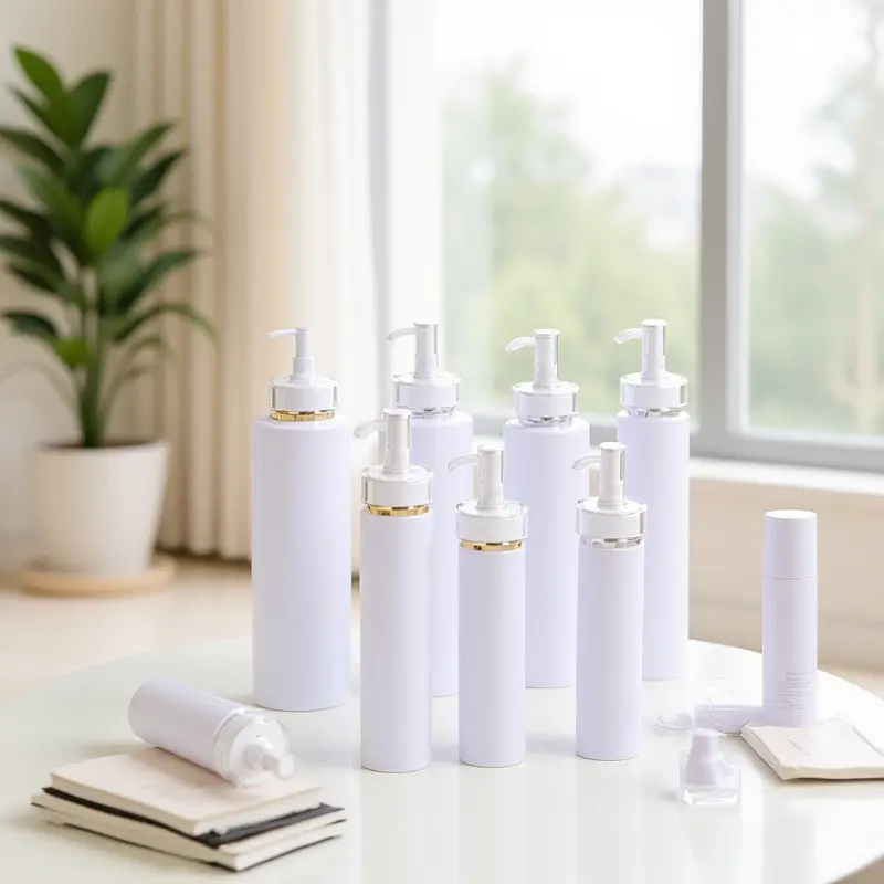 Refillable Travel Pump Bottle 100/120/150/200ml Cosmetic Container Press Type Lotion Dispenser For Women's Makeup