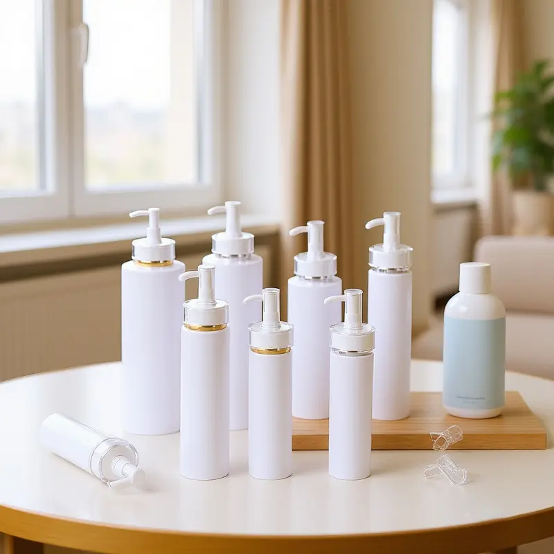 Refillable Travel Pump Bottle 100/120/150/200ml Cosmetic Container Press Type Lotion Dispenser For Women's Makeup