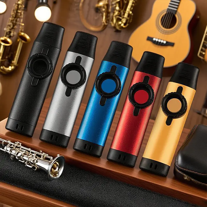 Professional Kazoo For Adults And Kids Reusable Musical Instrument For Guitar Ukulele Violin Piano Keyboard Easy To Learn