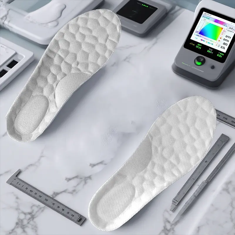 High Elasticity Latex Sport Insoles Soft Arch Support Orthotic Shoe Pads Breathable Deodorant Shock Absorption Cushion