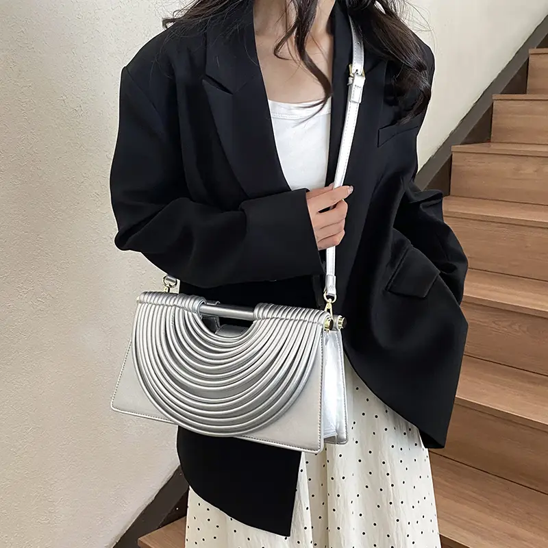 LEFTSIDE Small Crossbody Bags for Women PU Leather Shoulder Bag 2025 Luxury Designer Trendy New Brand Purses and Handbags