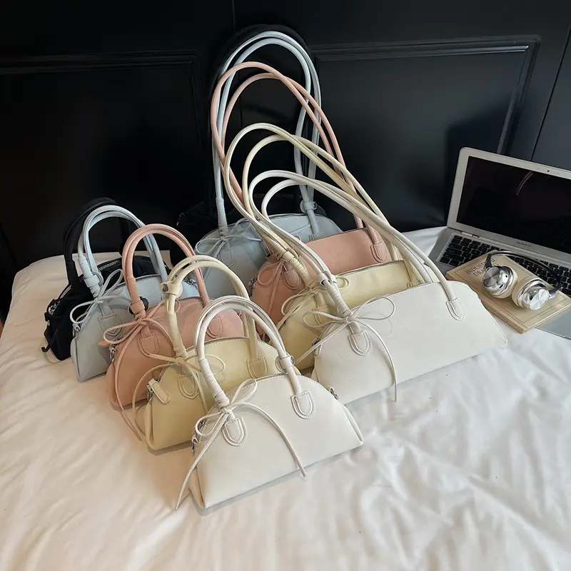LEFTSIDE Women PU Leather Design Underarm Shoulder Bag 2025 New Trendy Crossbody Bag Ladies Hand Bag Female Handbags and Purses
