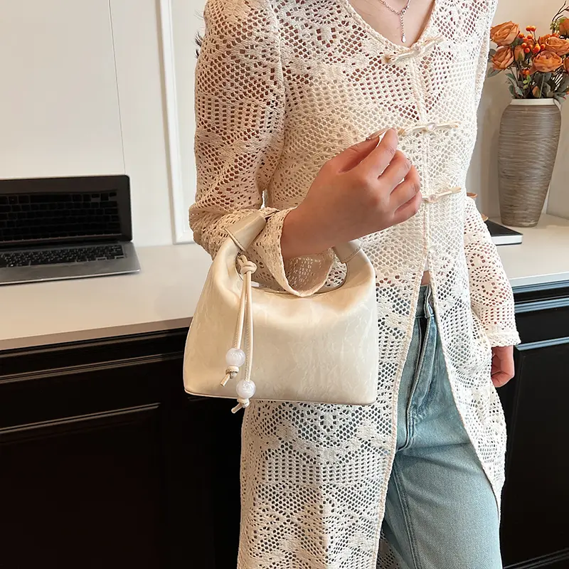 LEFTSIDE Women Small PU Leather Design Underarm Shoulder Bag 2025 New Simple Trendy Crossbody Bag Female Handbags and Purses