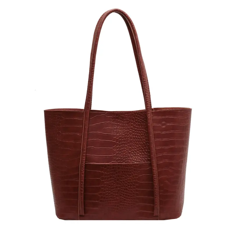 LEFTSIDE Large PU Leather Shoulder  Bag for Women 2025 Winter Fashion Trend Designer Females Fashion Handbags Purses Tote Bags