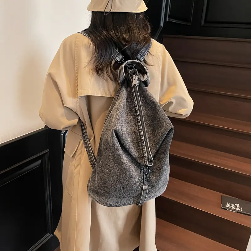 LEFTSIDE Women's Cloth Small Soft Backpacks 2025 Summer Design New Backpack for Teens​​ Girls School Bag Travel Back Packs