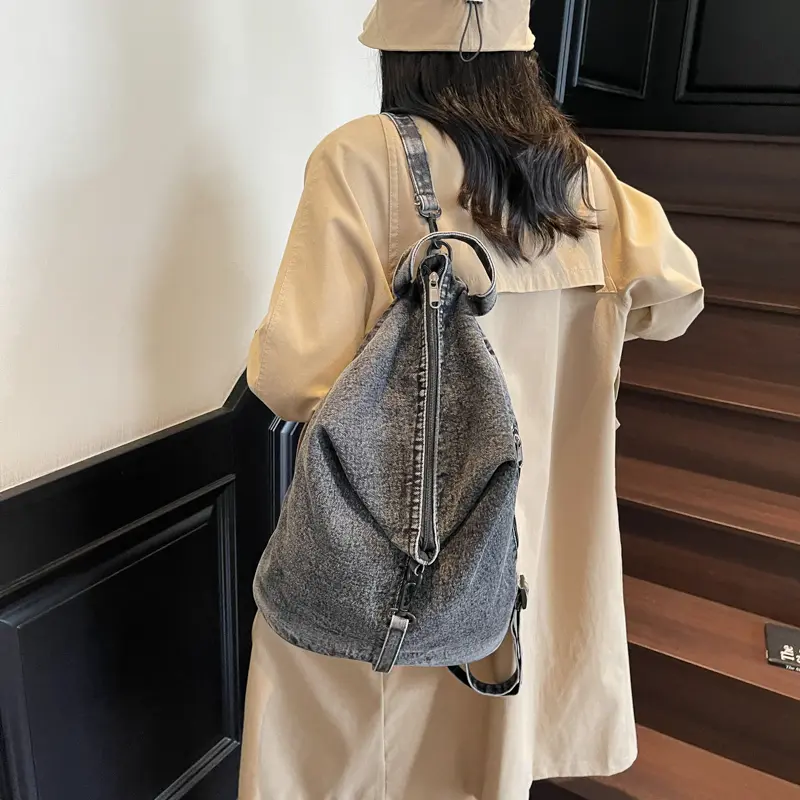 LEFTSIDE Women's Cloth Small Soft Backpacks 2025 Summer Design New Backpack for Teens​​ Girls School Bag Travel Back Packs