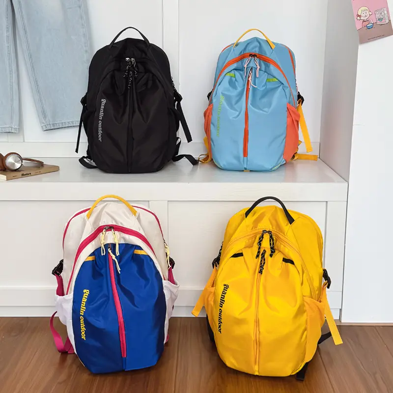 LEFTSIDE Women's Cloth High Capacity Backpacks 2025 Fashion Summer Design Backpack for Teens​​ Girls School Bag Travel Back Pack