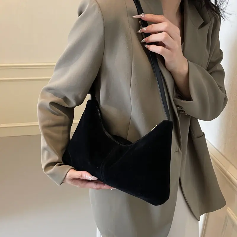 LEFTSIDE PU Leather Small Shoulder Bags For Women 2025 Winter Y2K Korean Fashion New Trend Female Crossbody Bag Lady Handbags