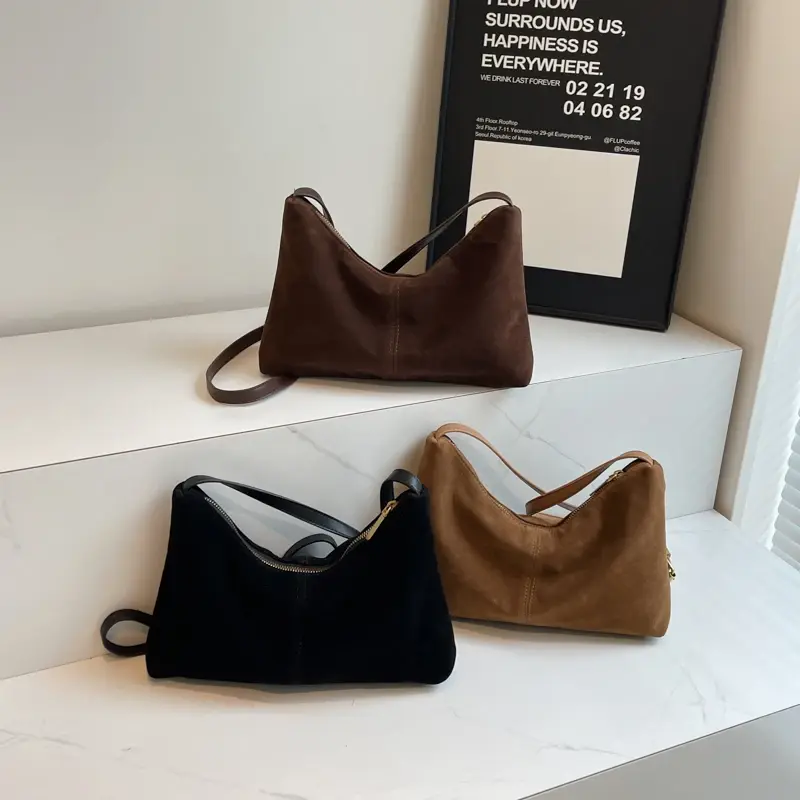 LEFTSIDE PU Leather Small Shoulder Bags For Women 2025 Winter Y2K Korean Fashion New Trend Female Crossbody Bag Lady Handbags