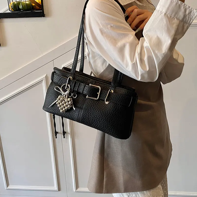 LEFTSIDE Small PU Leather Underarm Bags for Women 2025 Ladies Fashion Shoulder Bag Females Summer Handbags and Purses Tote Bag