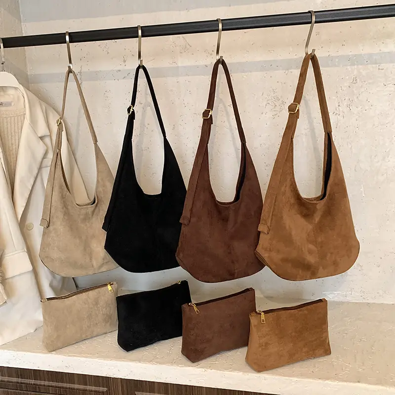 LEFTSIDE Women's High Capacity Pu Leather Shoulder Bag 2025 Winter New Fashion Retro Hobo Bag Luxury Brand Designer Handbags