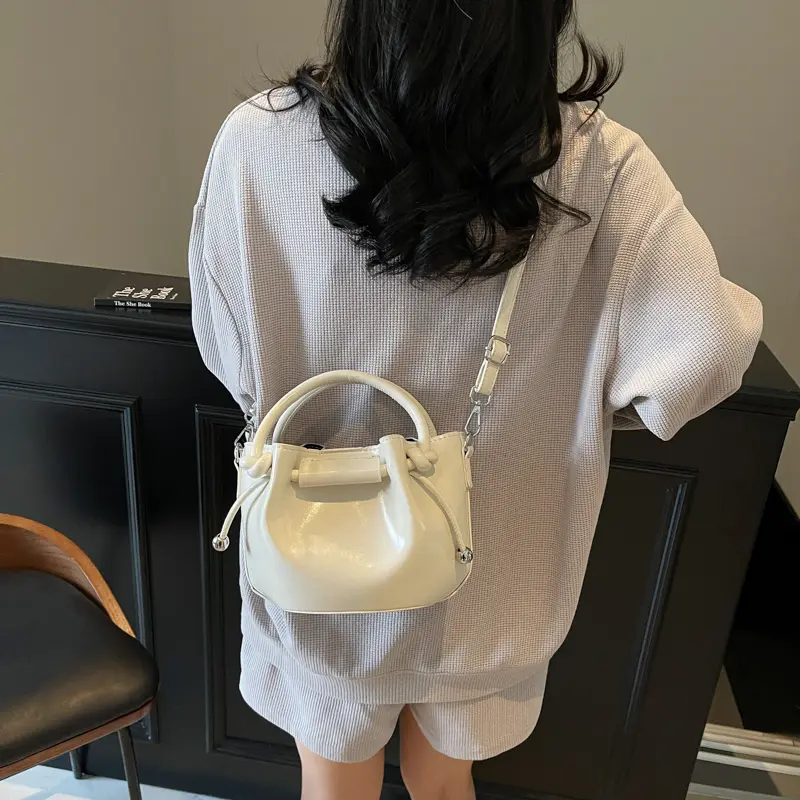 LEFTSIDE 2 Pcs/set Small PU Leather Crossbody Bags For Women 2025 Simple New Female Fashion Shoulder Bag Handbags And Purses