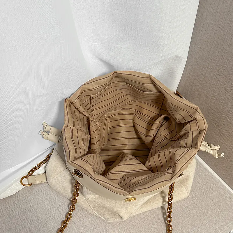 LEFTSIDE Luxury Small Faux Suede Tote Bag 2025 Winter Designer New Shoulder Bag Young Women's Underarm Bag Handbags and Purses