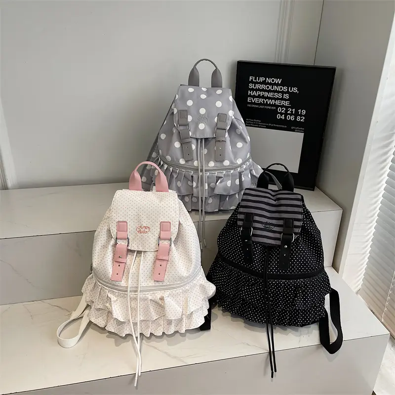 LEFTSIDE Women's Cloth Small Soft Backpacks 2025 Design New Backpack for Teens​​ Girls School Bag Travel Personality Back Packs