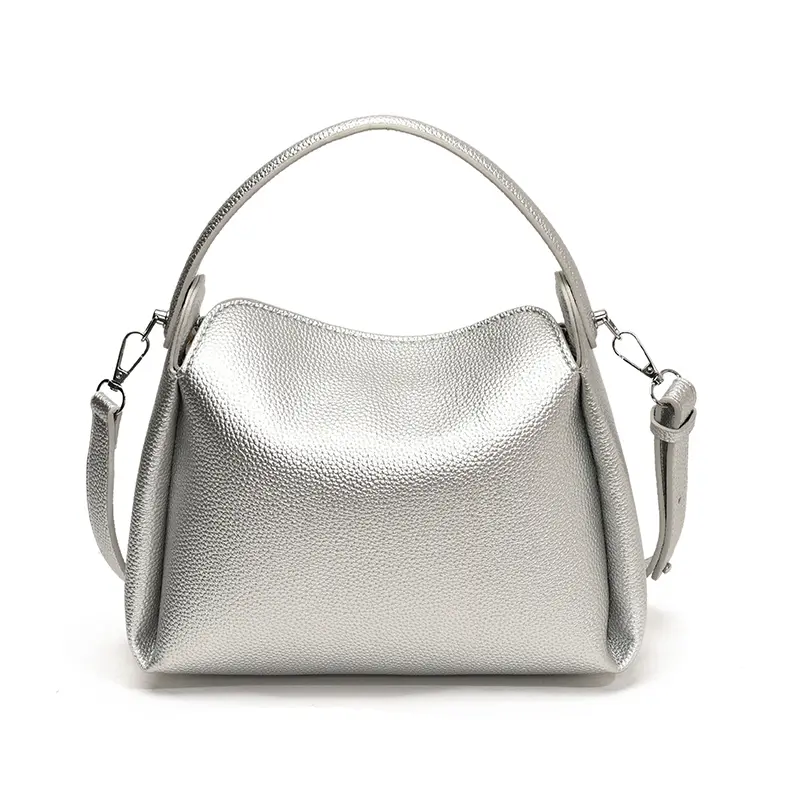 LEFTSIDE Small PU Leather Bucket Bag for Women Shoulder Bags 2025 Short Handle Crossbody Bag Lady Luxury Handbags and Purses