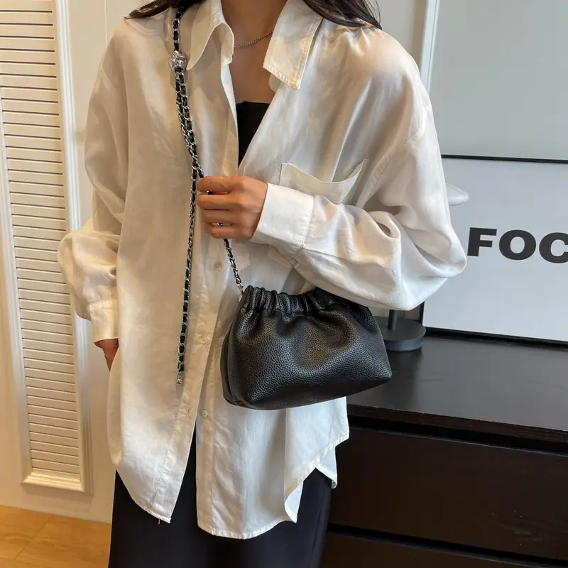 LEFTSIDE Small PU Leather Design Crossbody Bags For Women 2025 New Fashion Y2k Brand Female Handbags And Purses