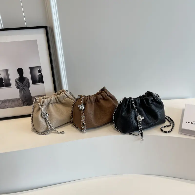 LEFTSIDE Small PU Leather Design Crossbody Bags For Women 2025 New Fashion Y2k Brand Female Handbags And Purses
