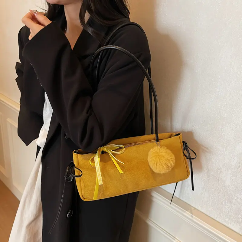 LEFTSIDE Women Small PU Leather Tote Bag 2025 Winter New Retro Style Underarm Shoulder Bag Luxury Designer Handbags and Purses