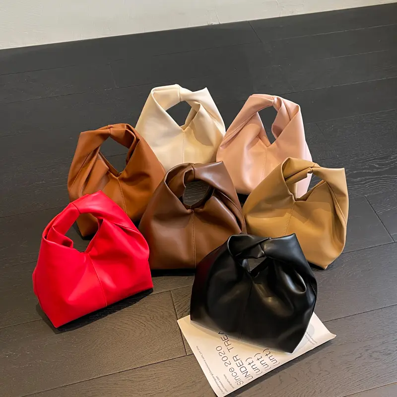 LEFTSIDE Design Small PU Leather Shoulder Bag For Women 2025 New Trend Fashion Y2K Handbags and Purses Females Bucket Bag