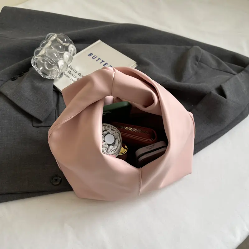 LEFTSIDE Design Small PU Leather Shoulder Bag For Women 2025 New Trend Fashion Y2K Handbags and Purses Females Bucket Bag