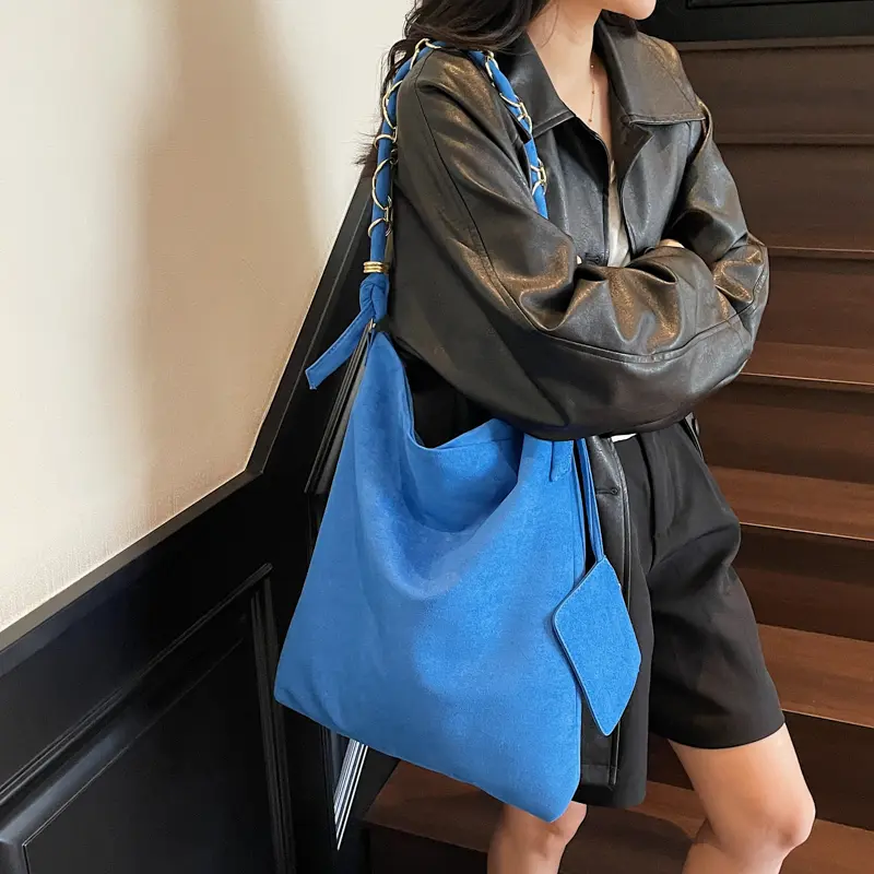 LEFTSIDE Women High Capacity PU Leather Tote Bag 2025 Winter Trend Short Handle Shoulder Bag Luxury Designer Handbags and Purses