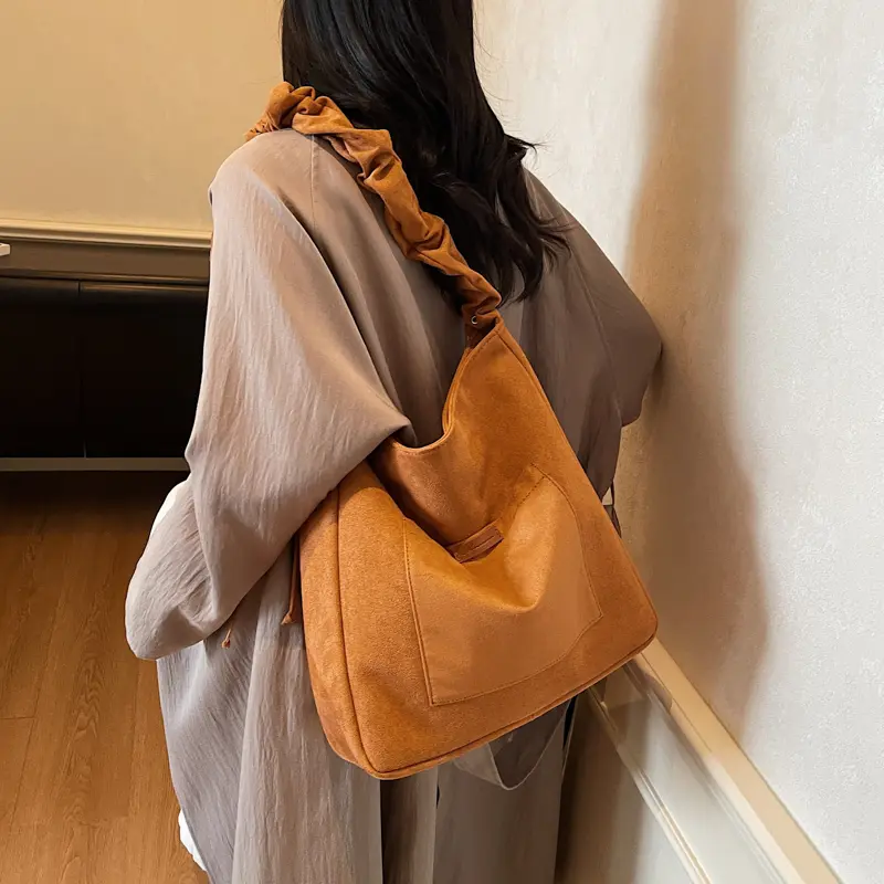 LEFTSIDE Design PU Leather Shoulder Bags for Women 2025 Winter Crossbody Bag Females Retro New ​Luxury Handbags and Purses