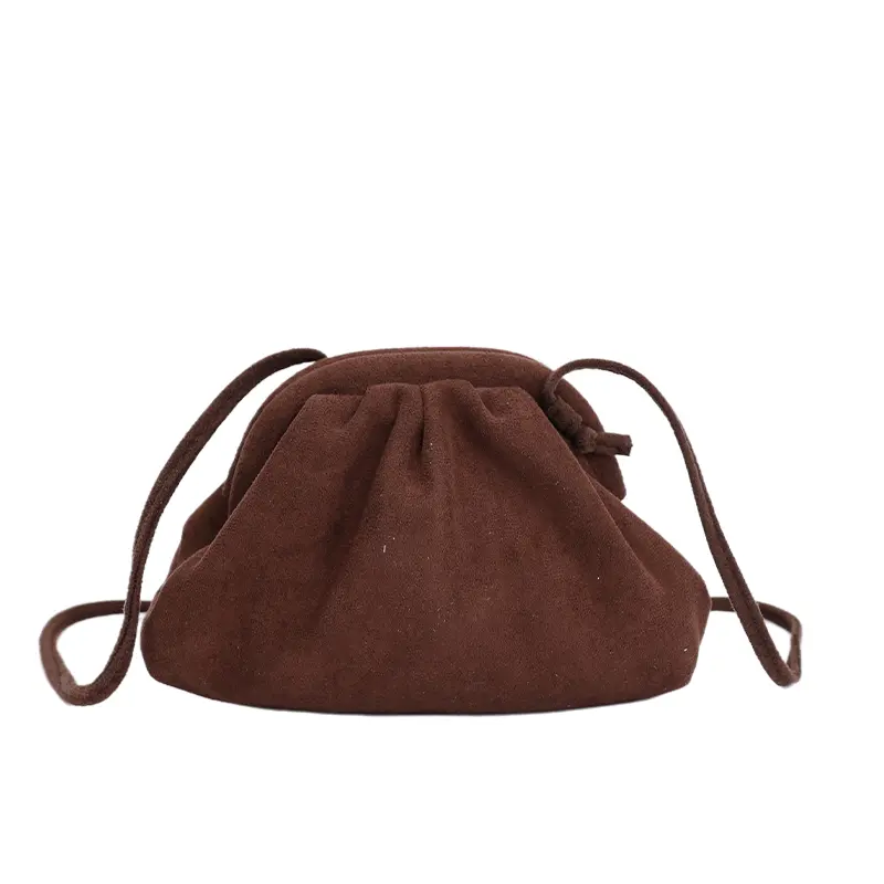 LEFTSIDE Design Mini PU Leather Shoulder Bags for Women 2025 New Winter Hobo Crossbody Bag Females Retro New ​Luxury Handbags