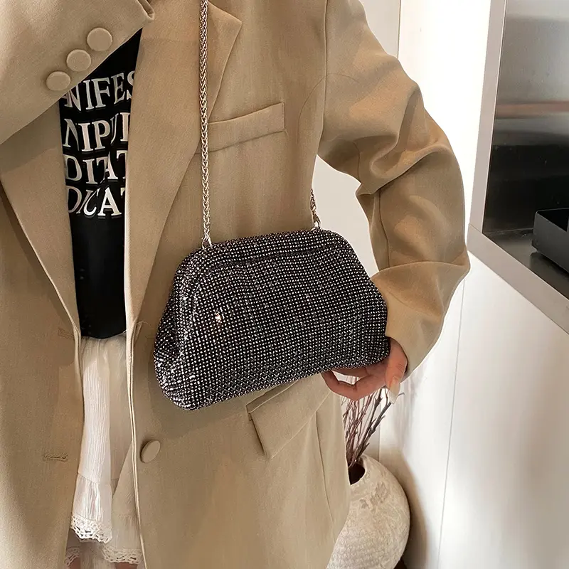 LEFTSIDE Small Crossbody Bag for Women 2025 High Quality Gold Luxury Brand Party Shoulder Bag Designer Chain Handbags And Purses